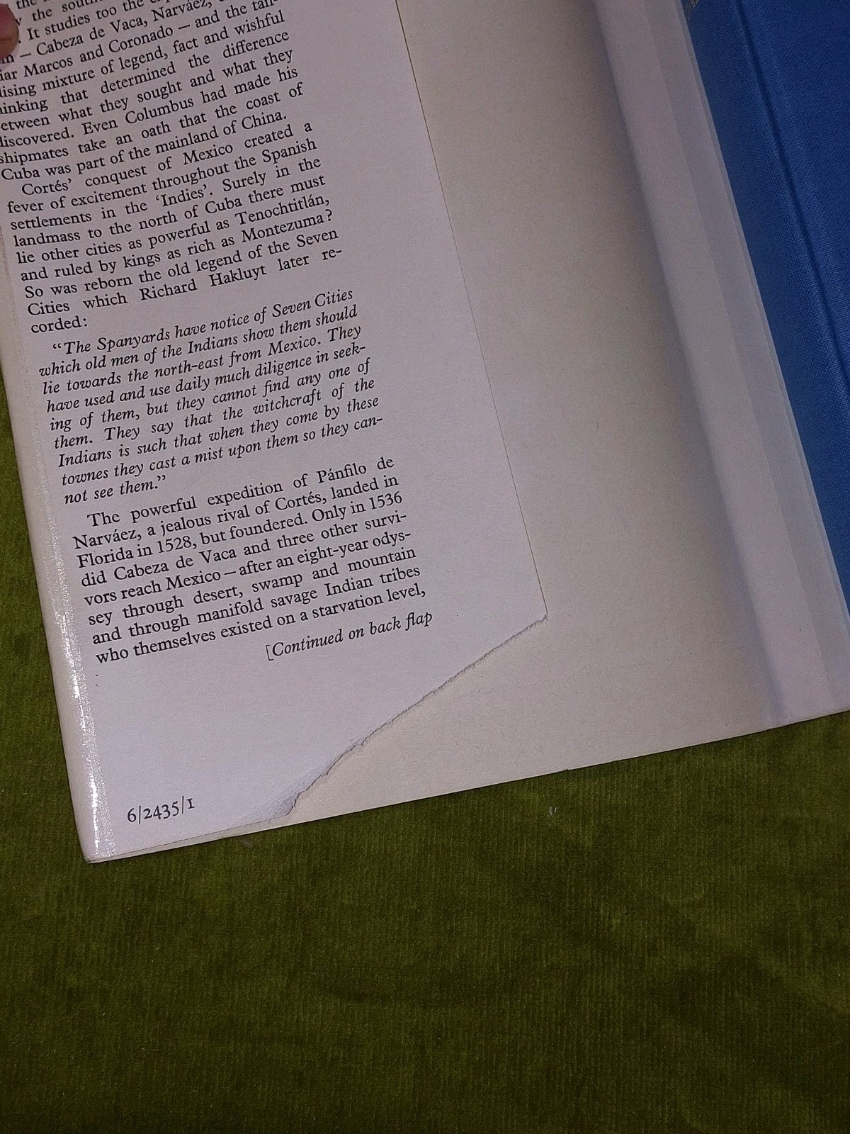 The Seven Cities of Cíbola By Clissold Stephen (1961) 1st Hb With DJ3