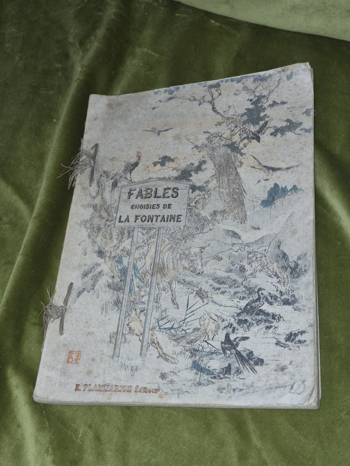 Fables choisies [ou] Choix de fables de La Fontaine, Tokyo 18940