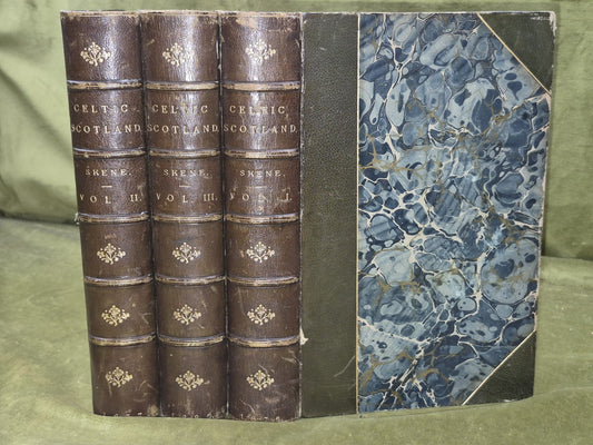 Celtic Scotland A History of Ancient Alban First Edition 1876 Edmonston Douglas0