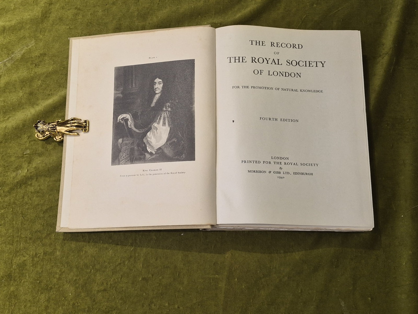 The Record of the Royal Society of London for the Promotion of Natural Knowledge5