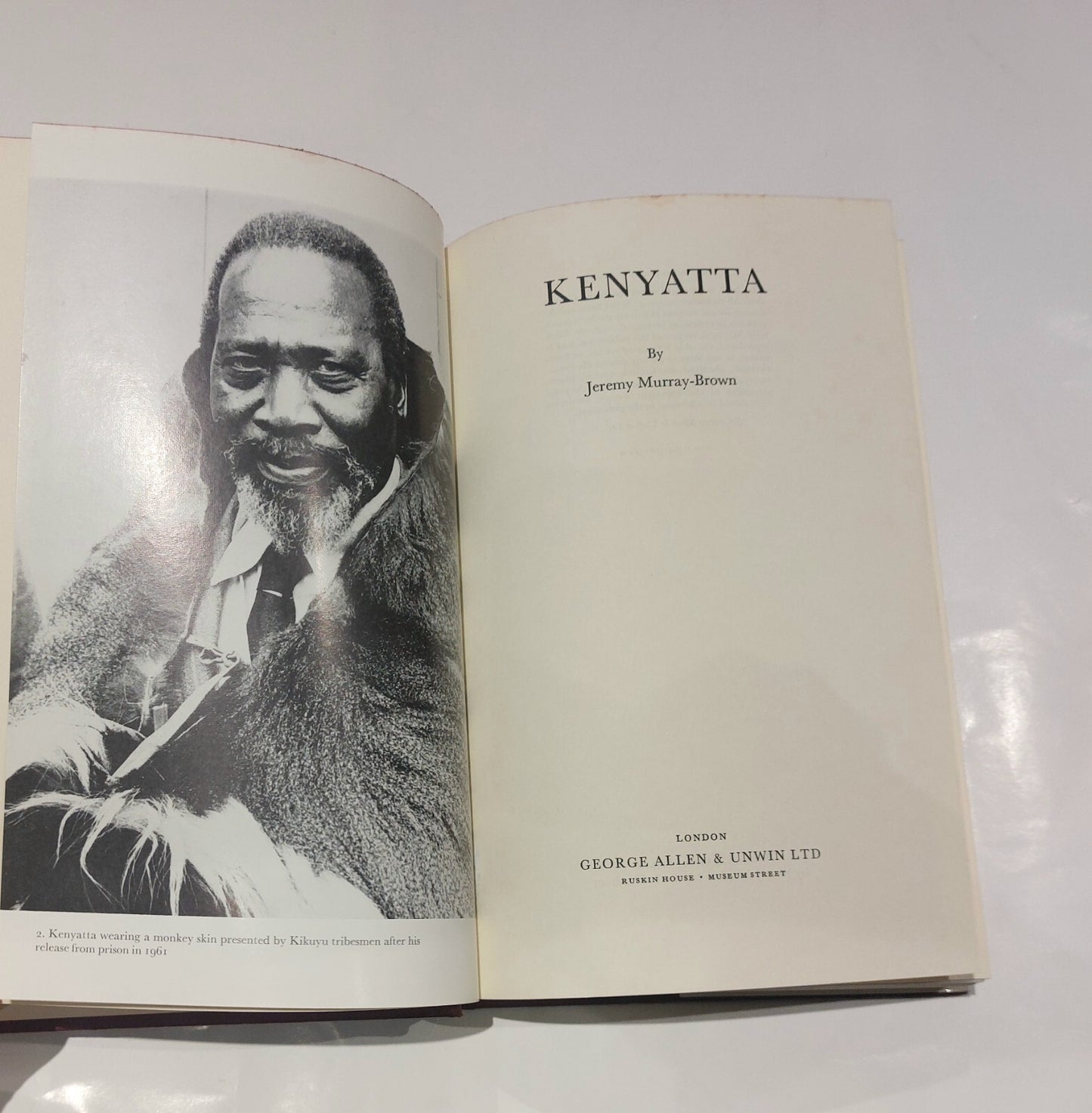 Kenyatta By Jeremy Murray-Brown, 1st Edition (1972) George Allen & Unwin5