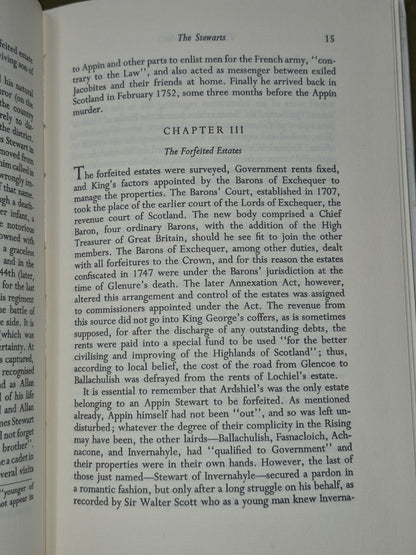 The Appin Murder William MacArthur 1961 Second Impression 6