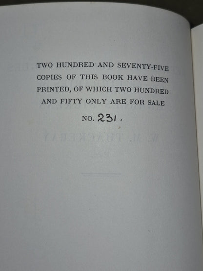Catalogue of the Library of Charles Dickens Thackeray Piccadilly Press 19355
