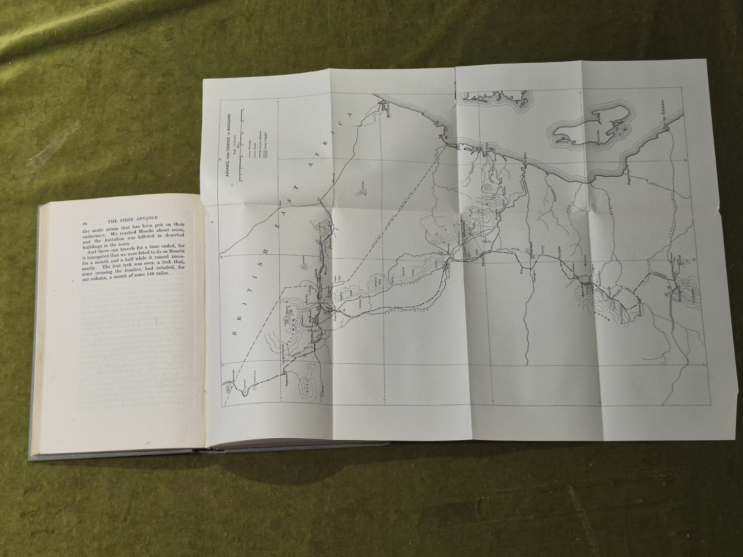 Three Years of War in East Africa - Angus Buchanan , John Murray 1919 1st 3 maps6