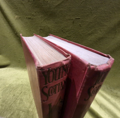 Young Scotland, Pimgrim Press. Annual Volumes 1 &2 hardcover3