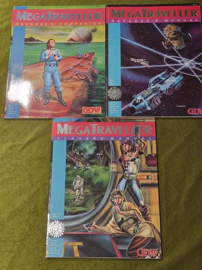 MegaTraveller Bundle - Players' Manual + Referee's Manual + Referee's Companion0