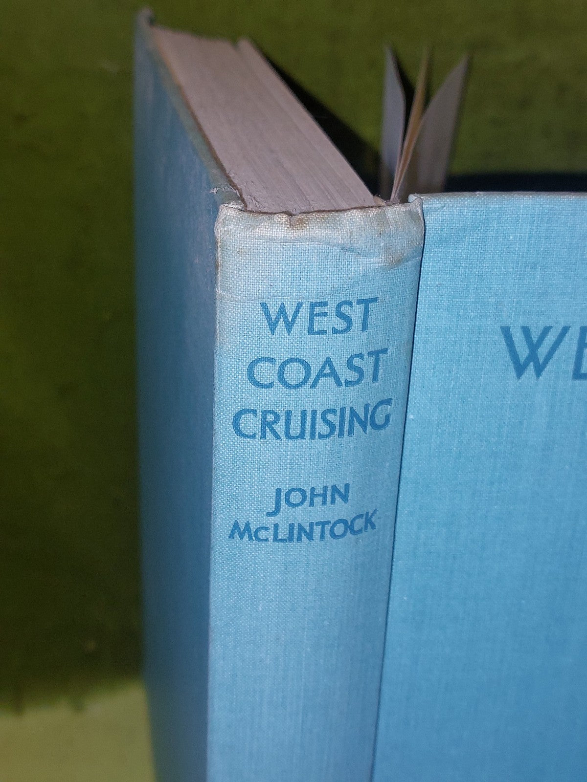 West Coast Cruising John McLintock (1938) 1st Edition HB DJ6