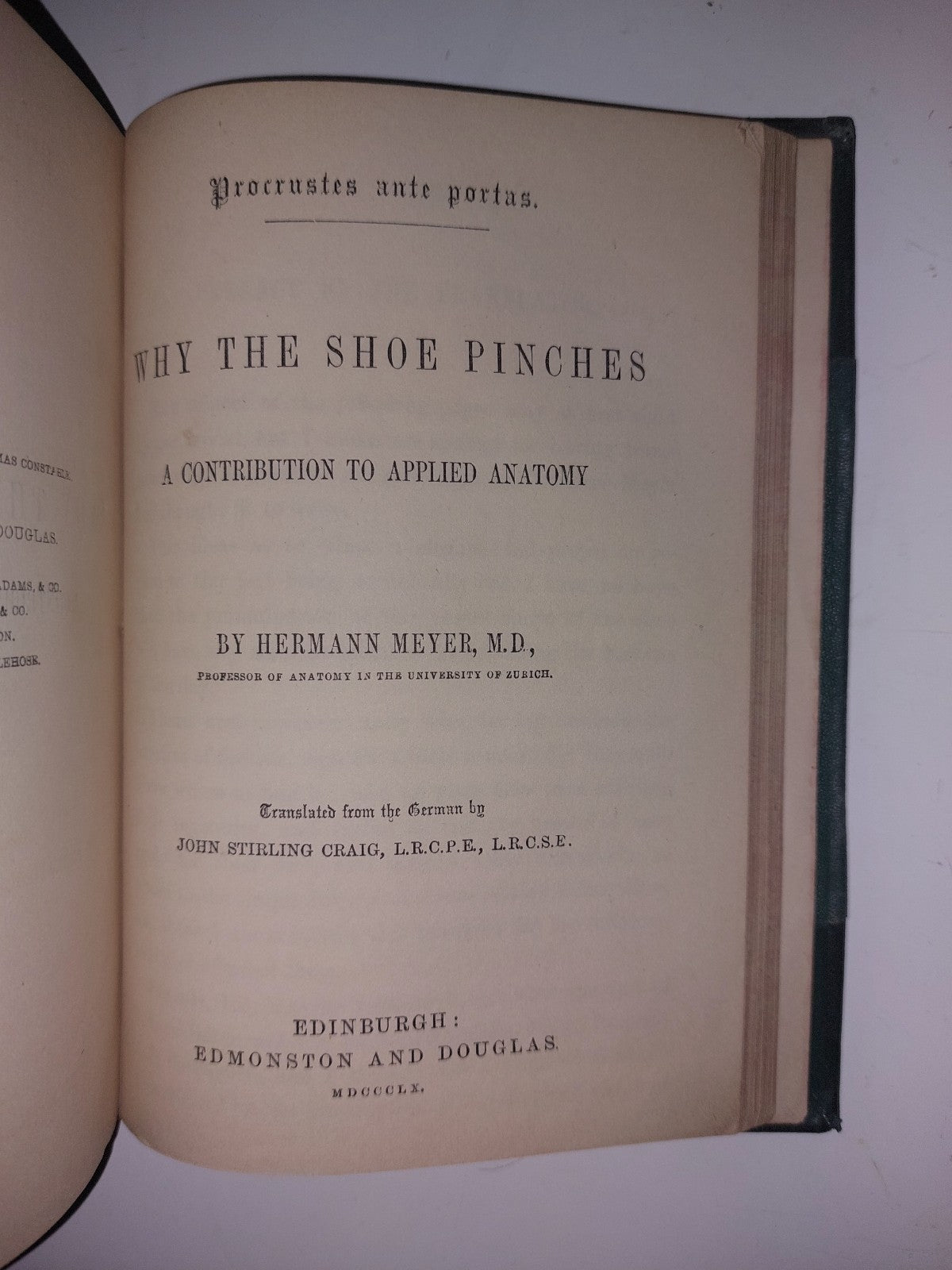 Rab & His Friends, Pet Marjorie, Minchmoor By John Brown (1859) Leather Hb Short15