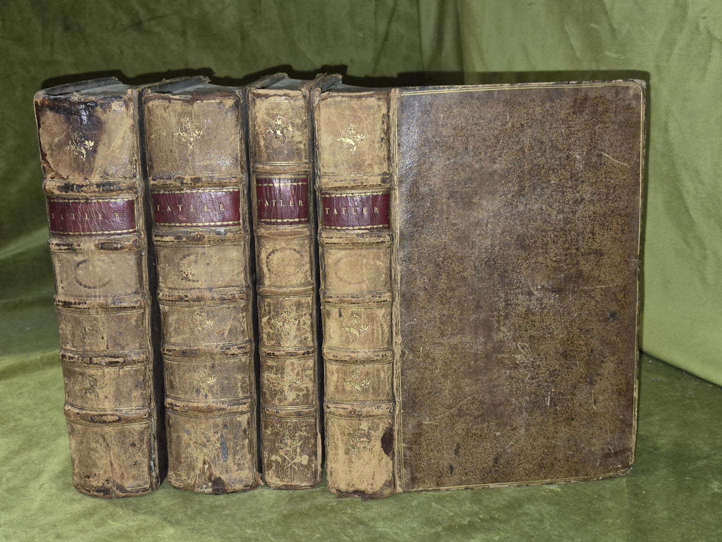 The Lucubrations Of Isaac Bickerstaff 4 Volumes 1711-c17200