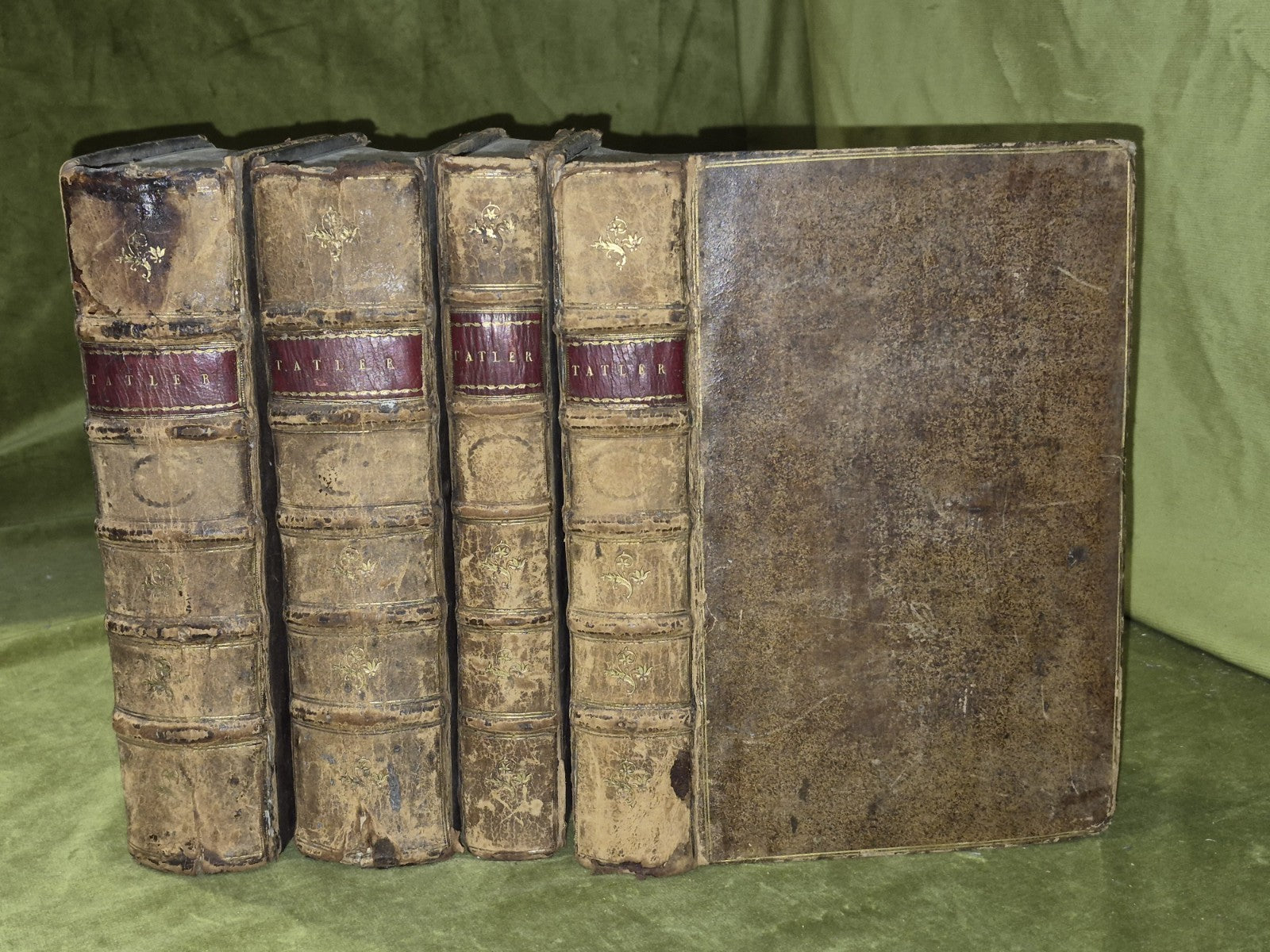 The Lucubrations Of Isaac Bickerstaff 4 Volumes 1711-c17200