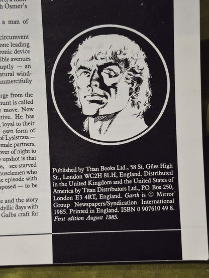 Garth: Women of Galba Comic Strip by Jim Edgar Paperback (1985)3