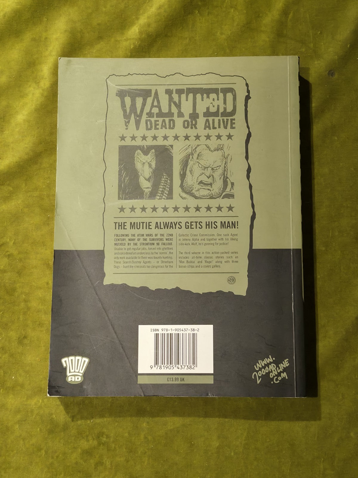 Strontium Dog: Search/destroy Agency Files 03 - John Wagner , Rebellion PB1