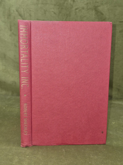 Robert Sheckley Immortality Inc. Gollancz SF First Edition Sci Fi Classic 19633