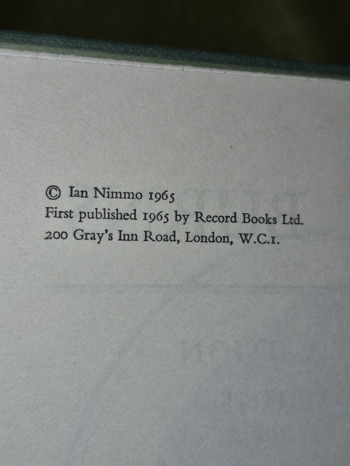 Robert Burns Life and Tradition in Words and Sound Ian Nimmo Record 196510