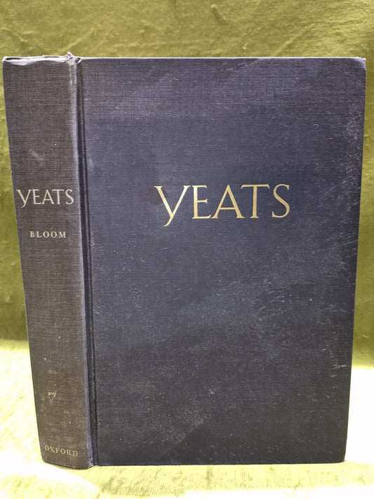 Yeats (1970) Harold Bloom0