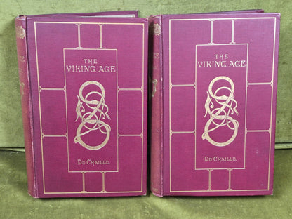 The Viking Ages Du Chaillu Paul B 2 Vol 18891