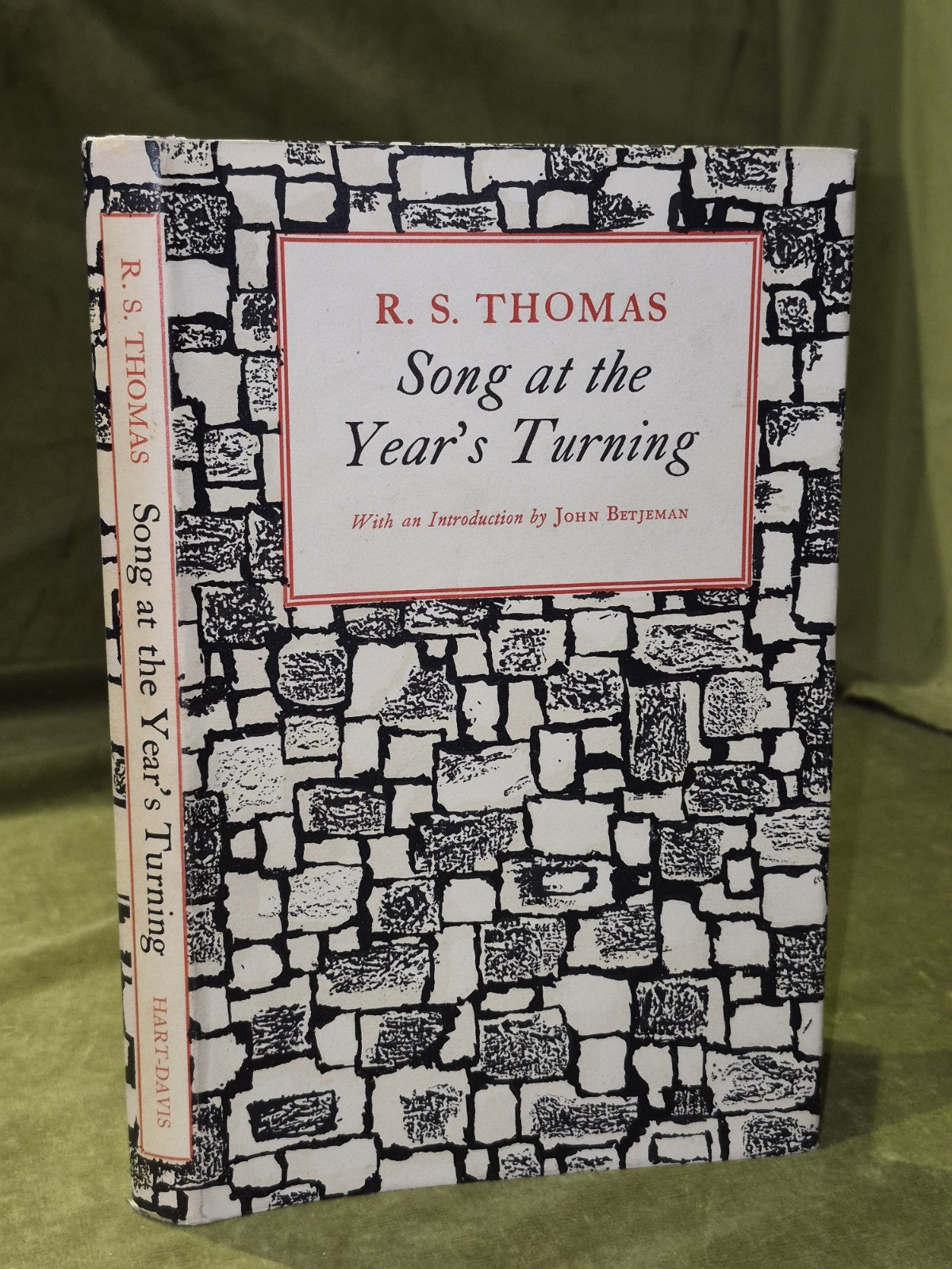 Song At The Years Turning R. S. Thomas 1963 John Betjeman Fifth Impression HB0