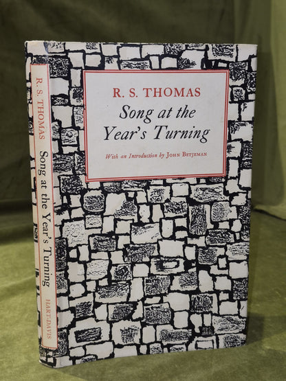 Song At The Years Turning R. S. Thomas 1963 John Betjeman Fifth Impression HB0