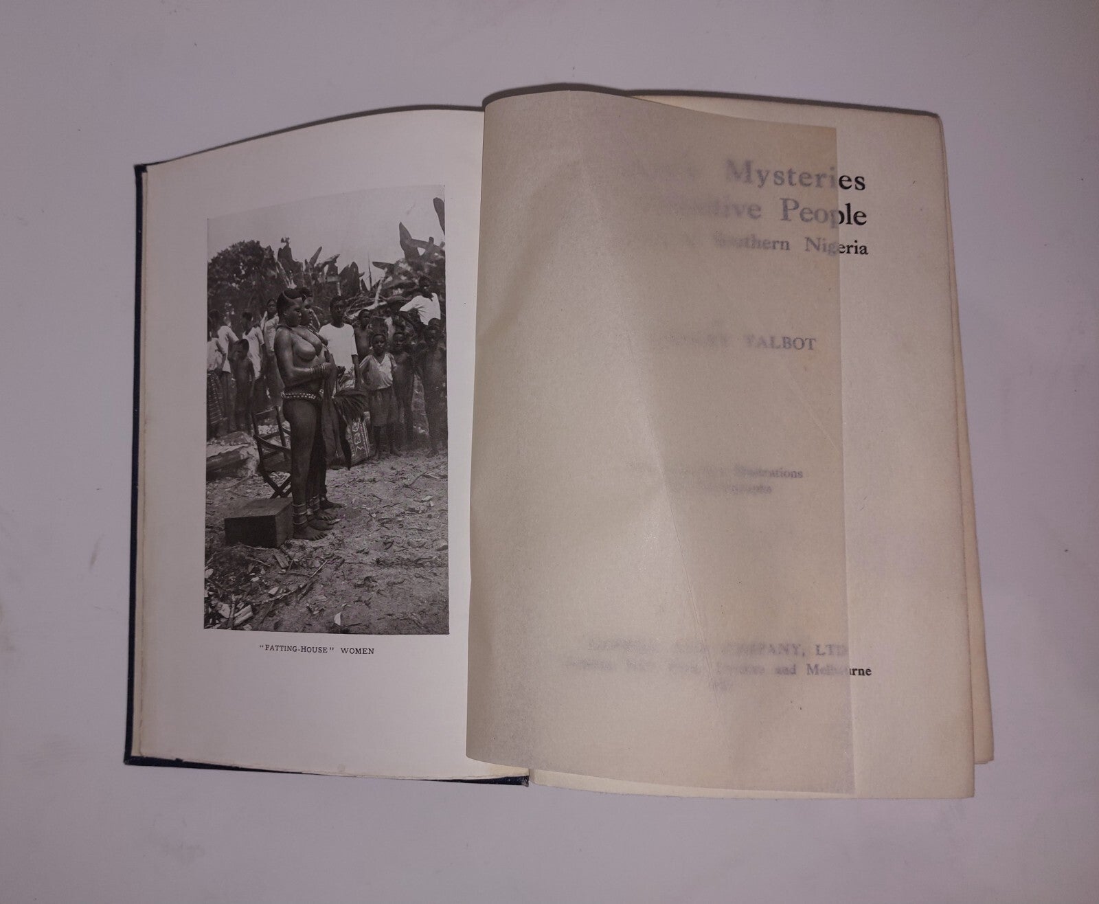 Woman's Mysteries of a Primitive People By D. Amaury Talbot (1915) Book2