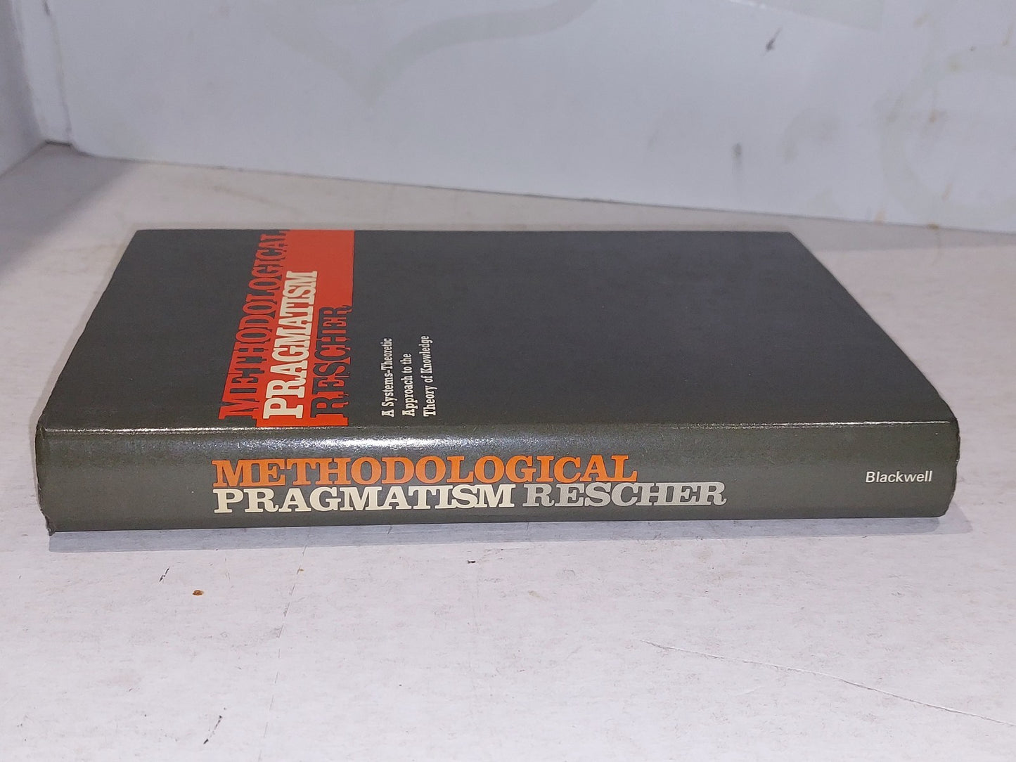Methodological Pragmatism By Nicholas Rescher (1977) Hb Book1