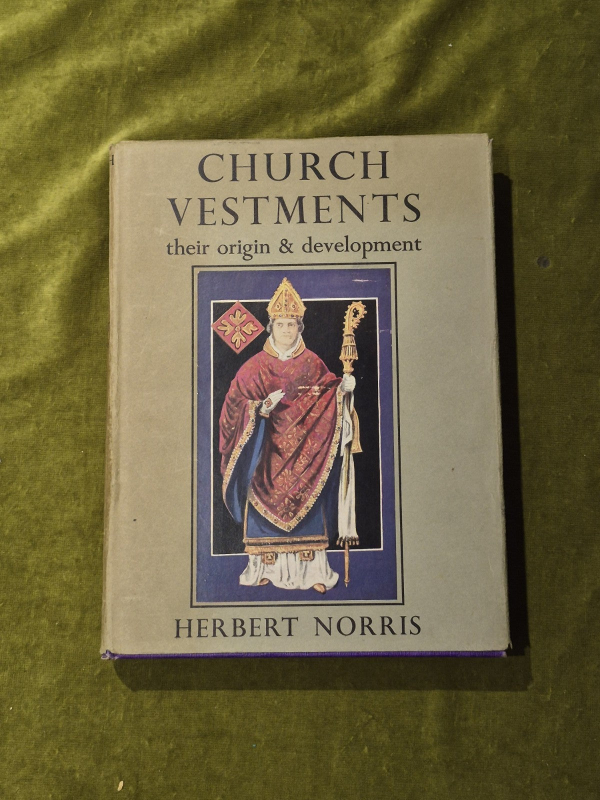 Church Vestments : Their Origin and Development - Herbert Norris 1st HB DJ 19490