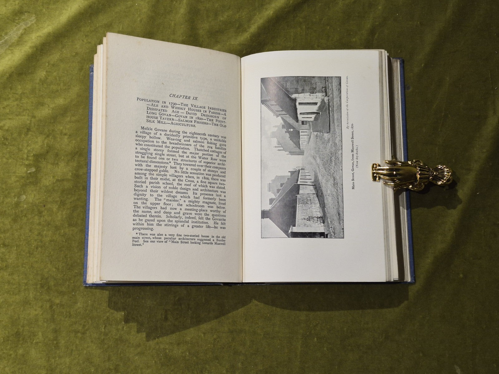 The History Of Govan Burgh And Parish By T C F Brotchie (1905) [John Cossar] HB5