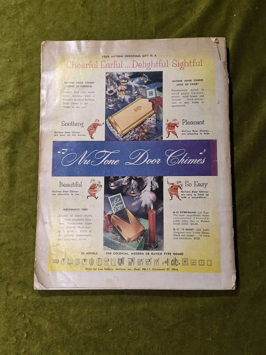 House Beautiful Magazine November 1955 Volume 98, No. 11 - Frank Lloyd Wright1