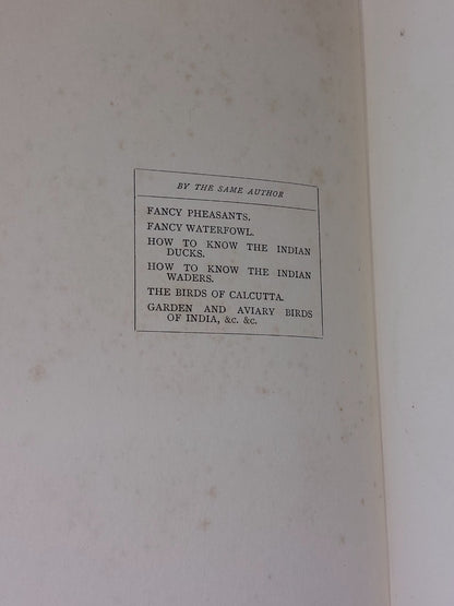 Ornithological and Other Oddities by Frank Finn 1st edition (1907) John Lane 5