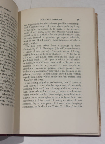 Lions and Shadows by Christopher Isherwood Hardback Book (1953)6