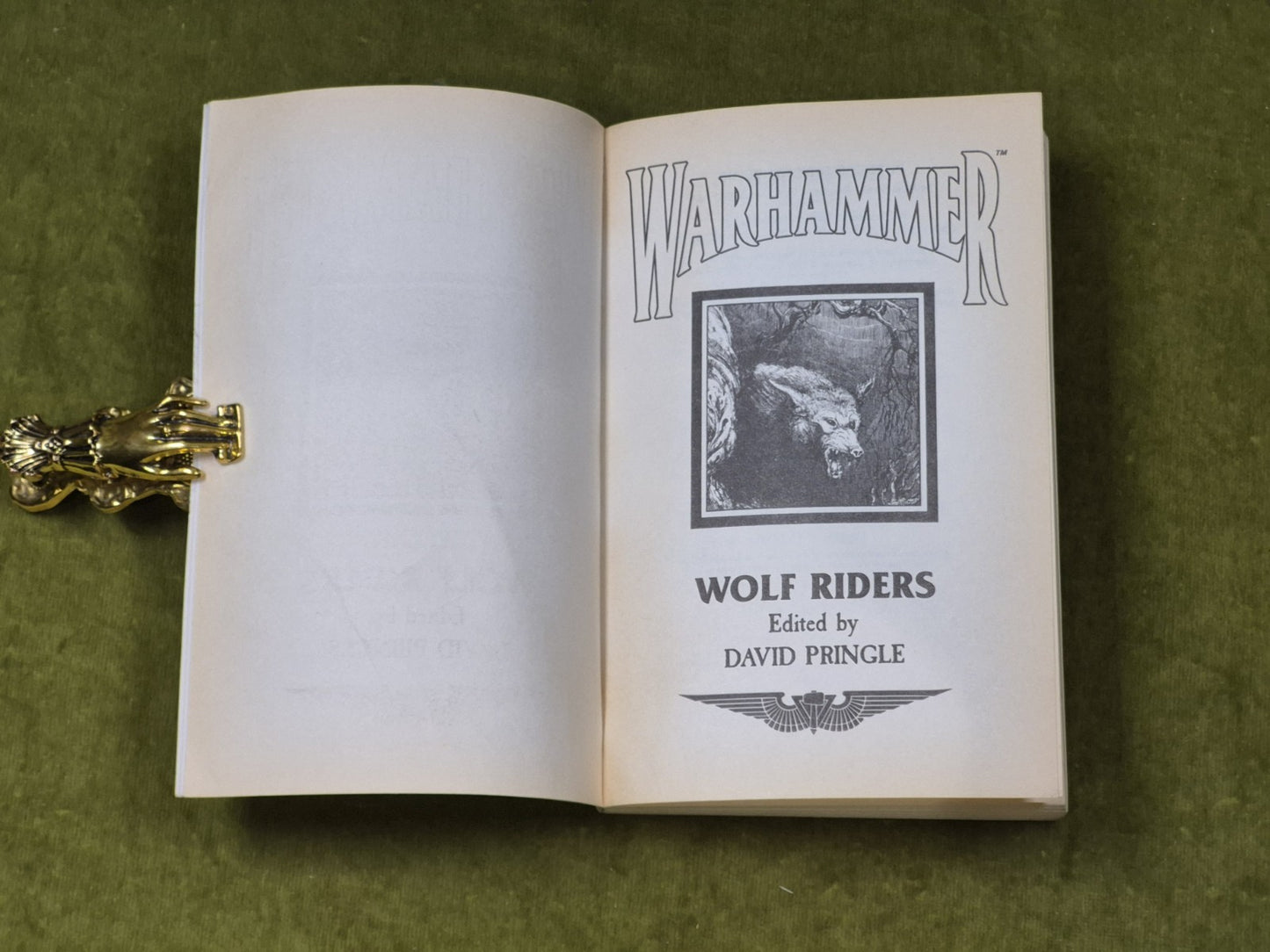 Warhammer Fantasy: Wolf Riders Anthology  - Games Workshop Paperback Book 19894