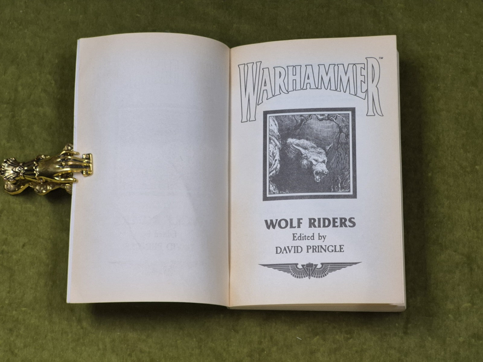 Warhammer Fantasy: Wolf Riders Anthology  - Games Workshop Paperback Book 19894