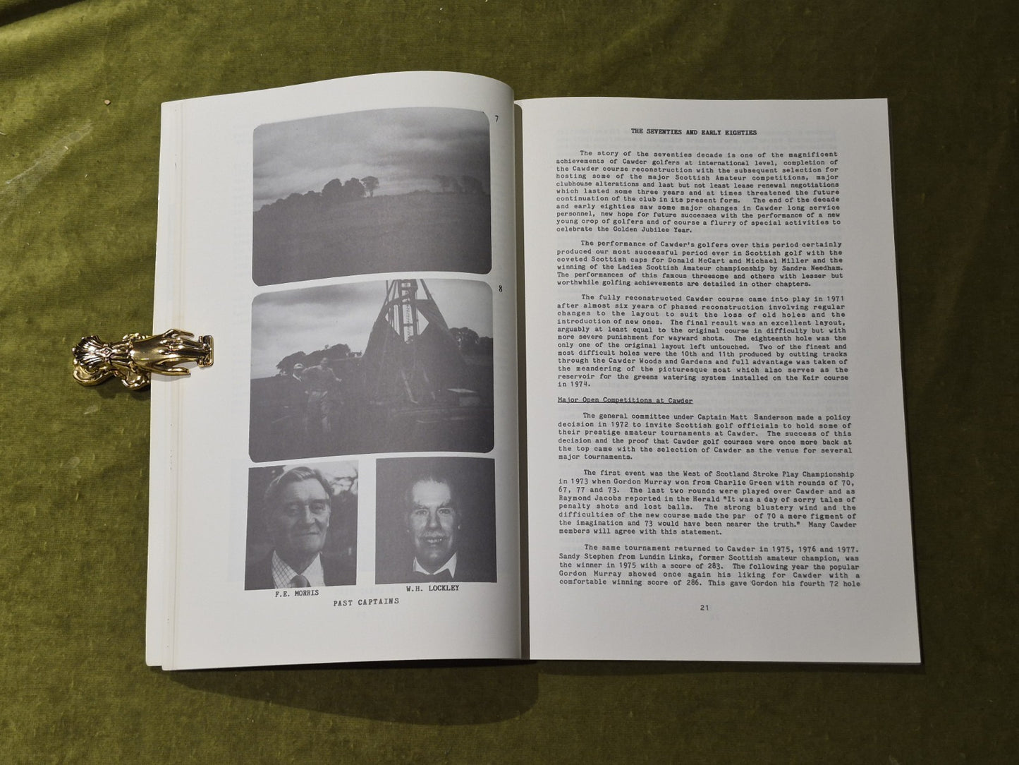 The Cawder Story: Cawder Golf Club - John Cubbage PB5