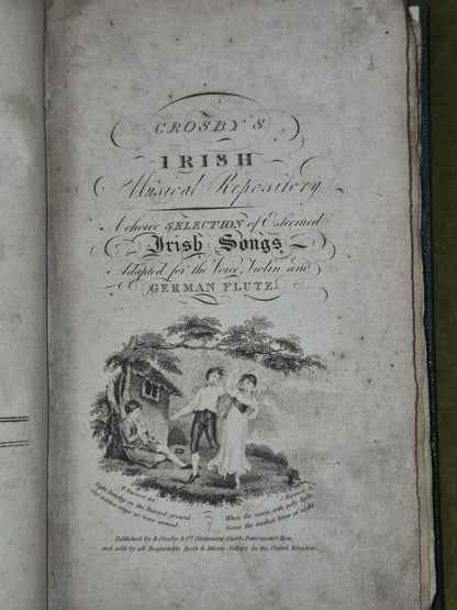 Irish Musical Repository Choice Musical Selection 1808 London4