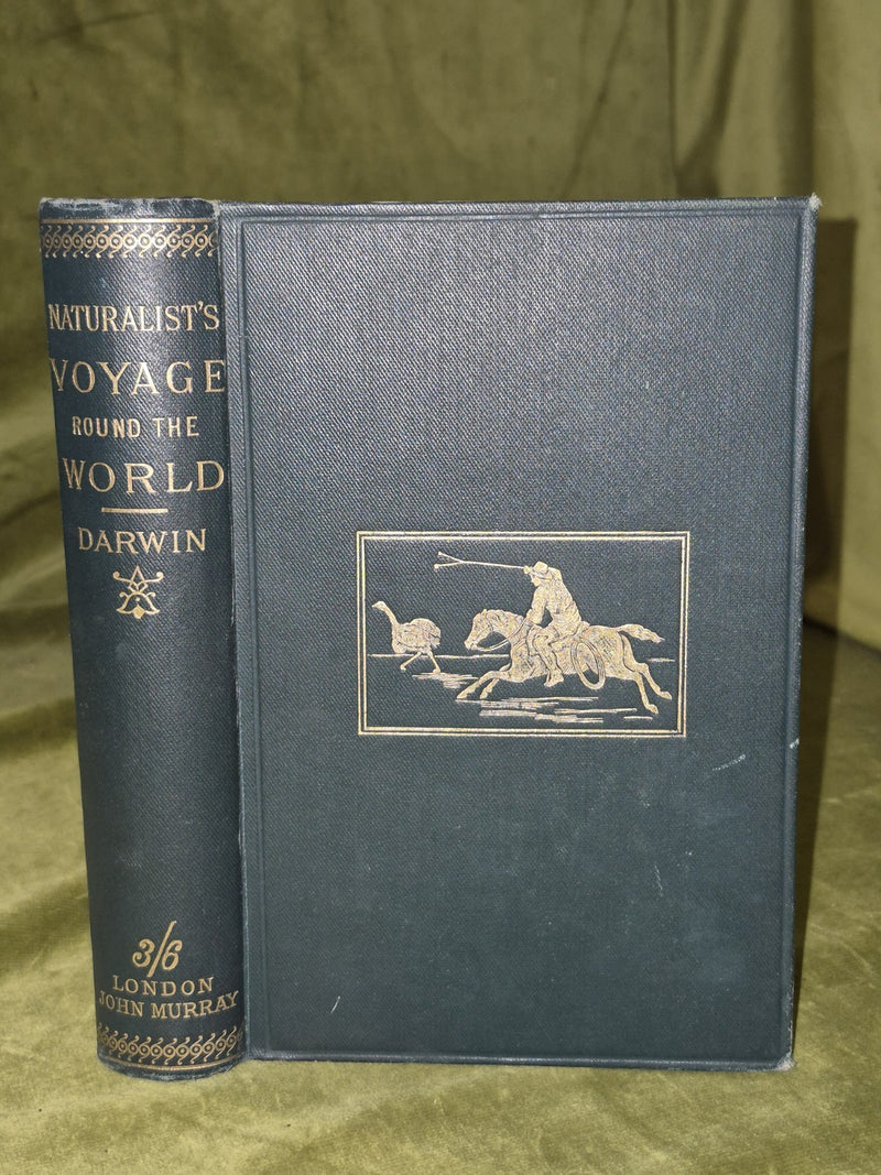A Naturalist's Voyage by Charles Darwin. John Murray 1890. HMS Beagle0