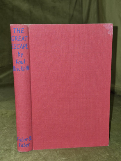 The Great Escape Paul Brickhill 1st Edition 4th Impression Faber 19512