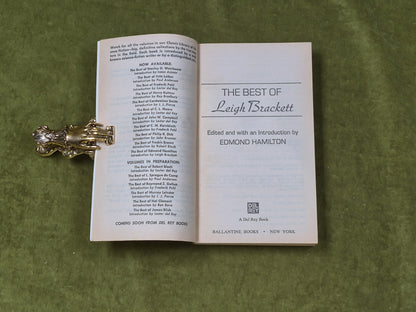 The Beast of Leigh Brackett - ed. Edmond Hamilton , Del Rey 1977 Paperback3