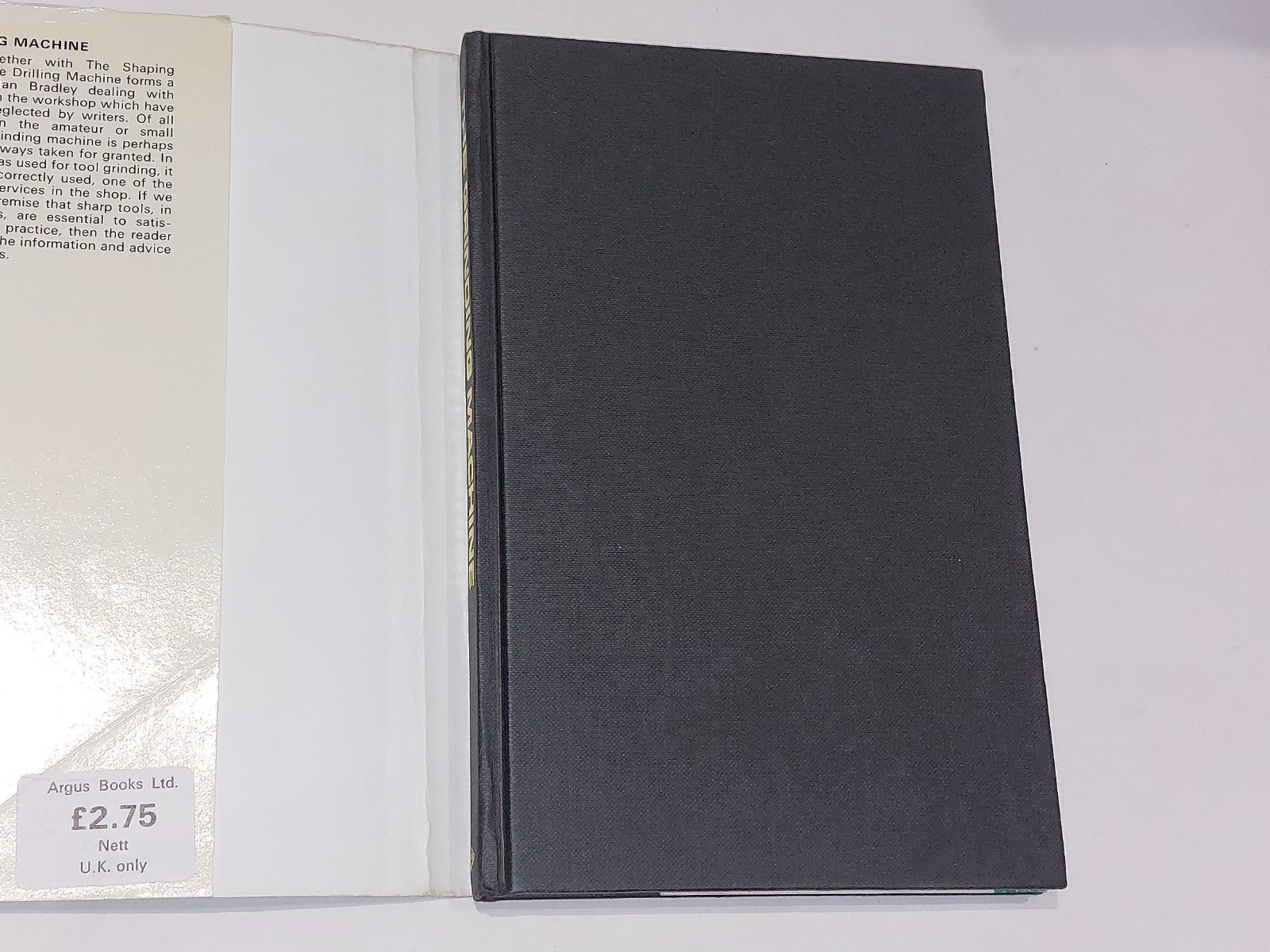 The Grinding Machine  Ian Bradley (1973) 1st Ed Hb Book With Dj Model & Allied2