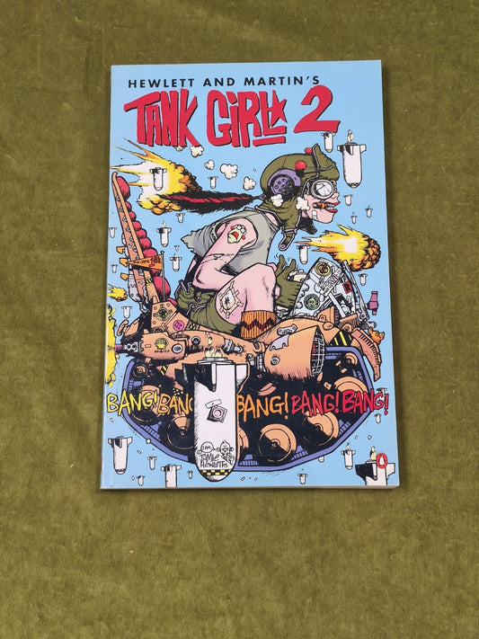 Hewlett & Martin's TANK GIRL 2, rare 1995 Graphic Novel By Penguin0