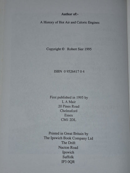 Rev Robert Stirling A Biography of the Inventor of the Heat Economiser Sier2
