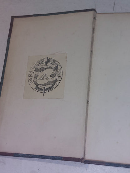 Oliver Goldsmith A Biography by Washington Irving 1850 Quarter Leather Hb2