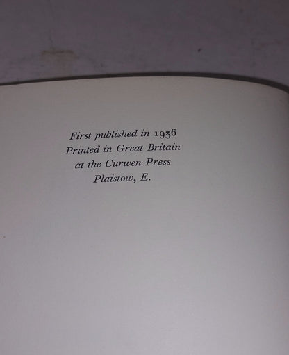 A Country Garden By Ethel Armitage. Engraved By John Farleigh, 1936 1st Edition.4