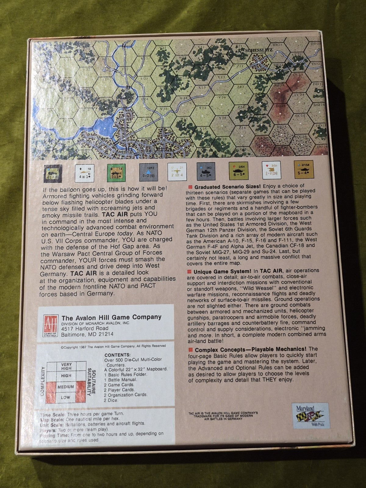 TAC AIR Bookcase Game by Avalon1