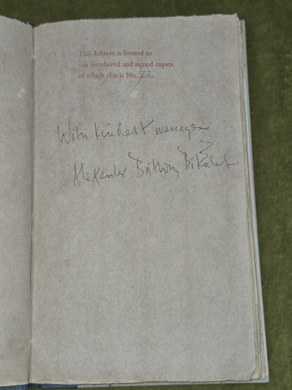 Dark Journey Alexander Bikales Elephant Press 1974 SIGNED Archibald Craig4
