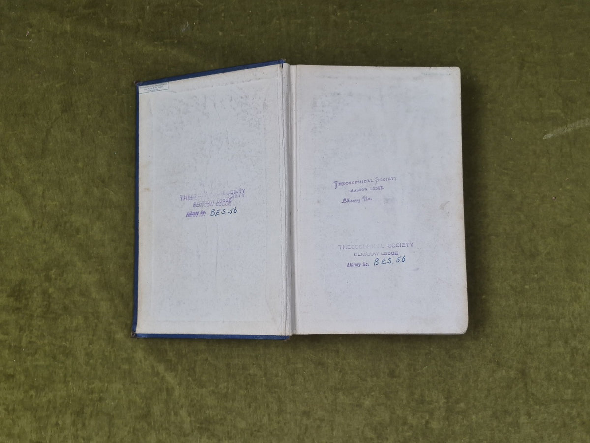 TALKS ON THE PATH OF OCCULTISM - 1926 1st Ed. - Besant & Leadbeater , Ex Lib3
