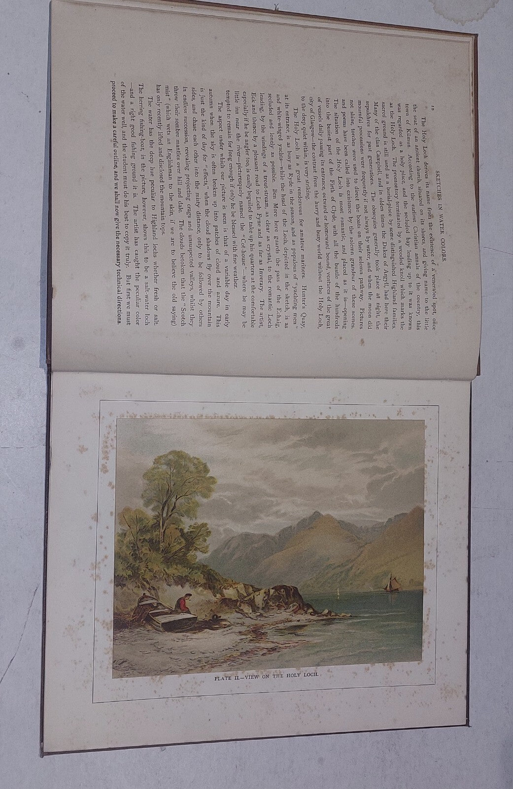 Sketches in Water Colours by Various Artists, Vere Foster's. Nine Plates 4