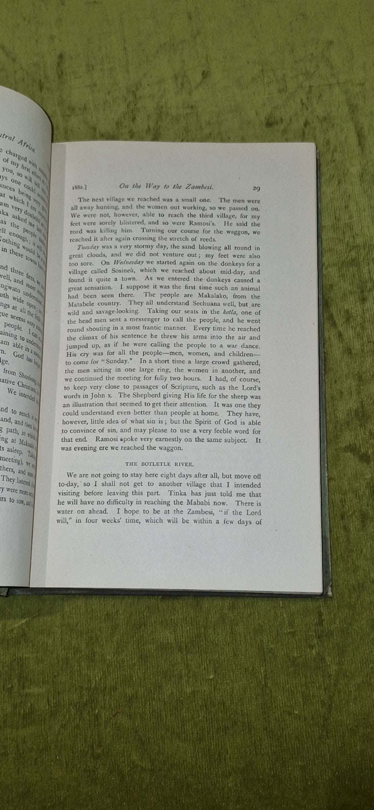 Garenganze or Mission work in Central Africa by FS Arnot [J E Hawkins] 2nd ed hb6