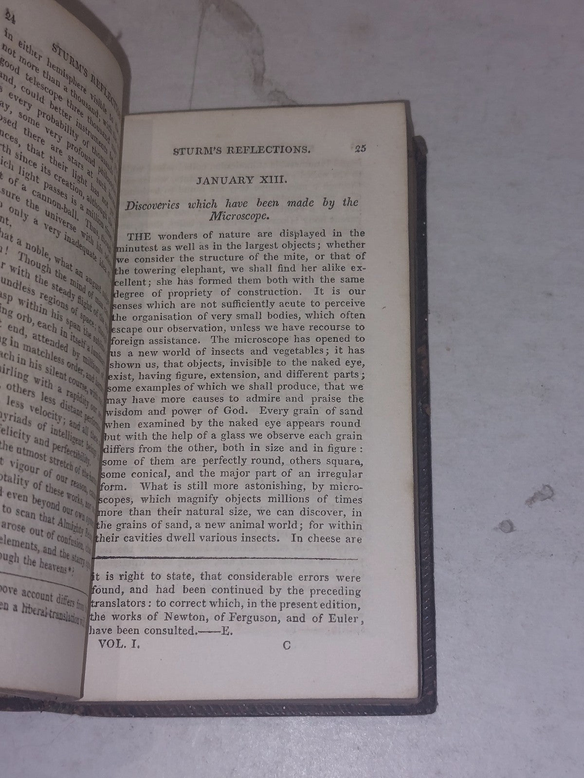 Sturms Reflections [Vol 1&2] 1817 Edition Hb Books, Trans By Dr Balfour6