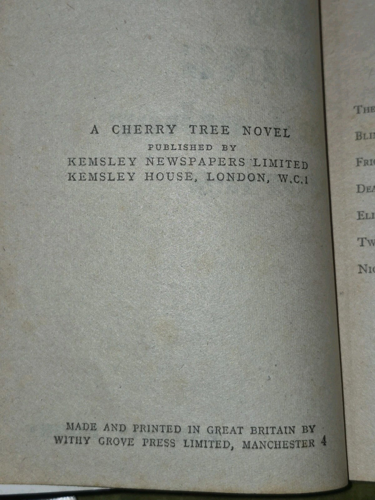 The Thing from Another World - John W Campbell Jnr - Cherry Tree London6