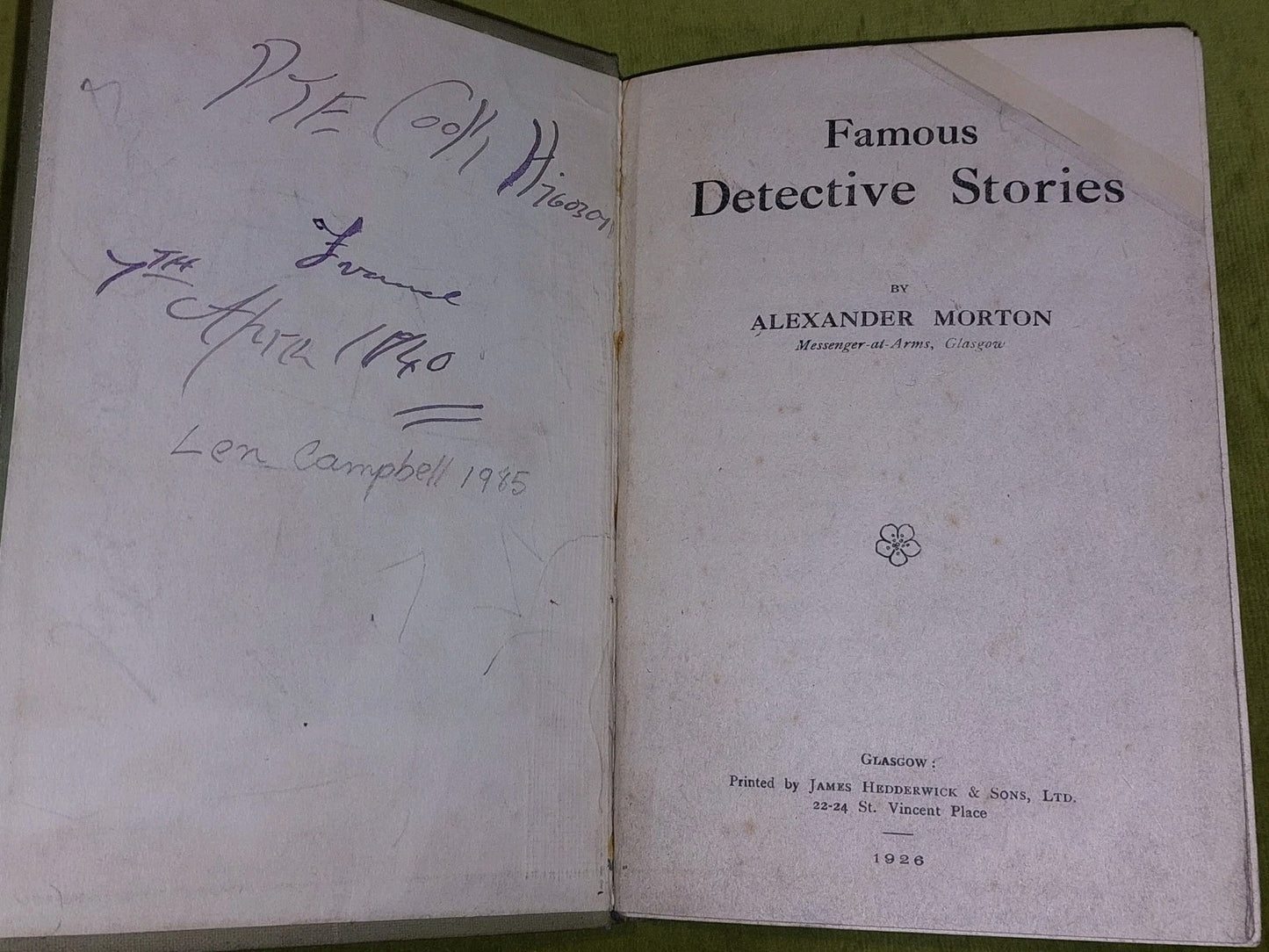 Detective Stories By Alexander Morton (1926)3
