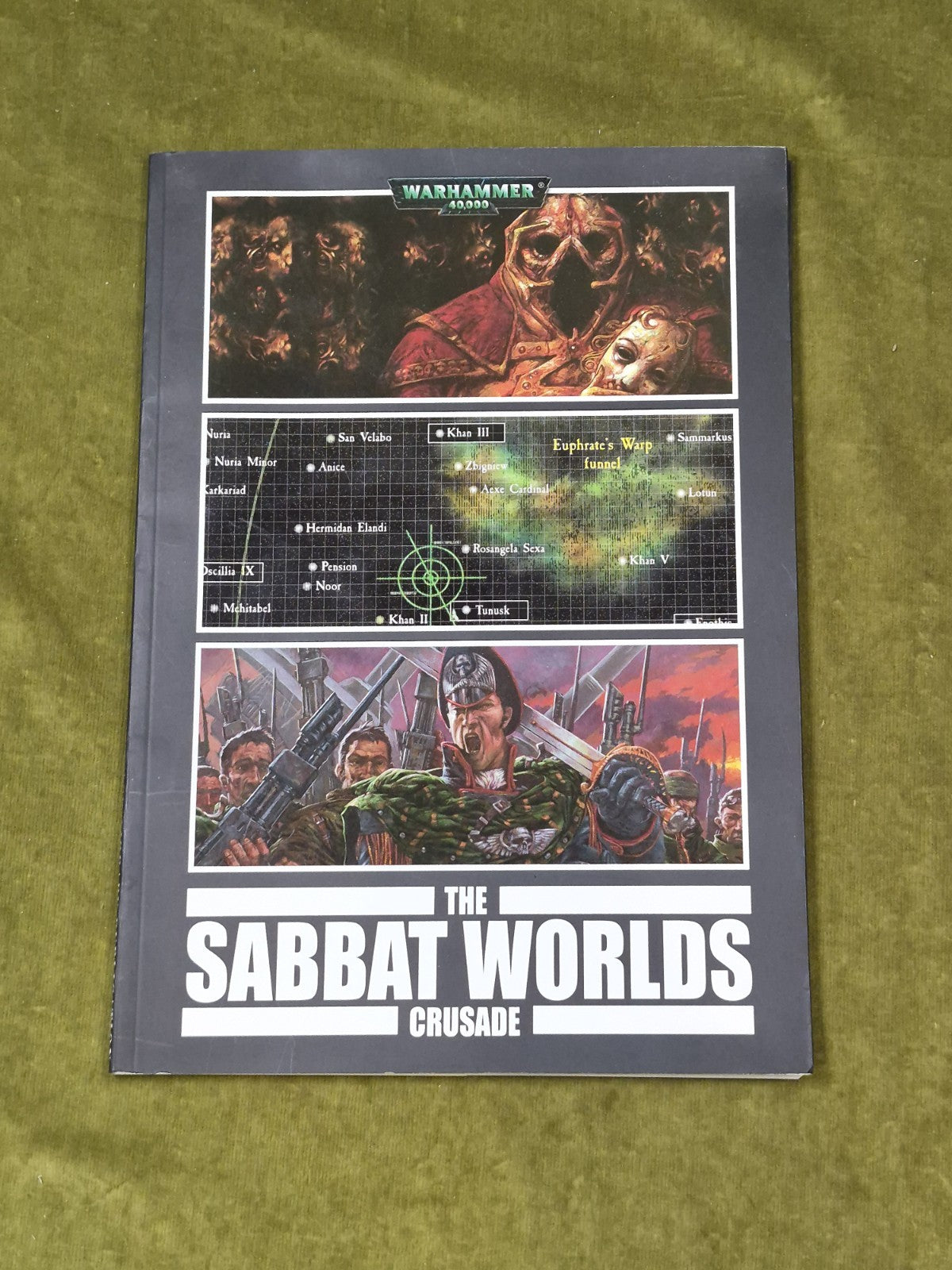 The Sabbat Worlds Crusade by Dan Abnett 2005 Warhammer 40K Softcover Book0
